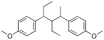 3-Ethyl-2,4-bis(p-Methoxyphenyl)hexane 结构式