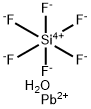 氟硅酸铅,四水 结构式