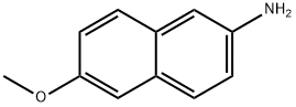 6-methoxynaphthalen-2-amine 结构式