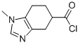 1H-Benzimidazole-5-carbonyl chloride, 4,5,6,7-tetrahydro-1-methyl- (9CI) 结构式