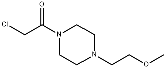 Piperazine, 1-(chloroacetyl)-4-(2-methoxyethyl)- (9CI) 结构式