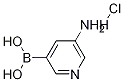 (5-Aminopyridin-3-yl)boronicacidhydrochloride