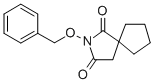 N-(benzyloxy)-2-azaspiro(4.4)nonane-1,3-dione 结构式