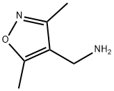 3,5-二甲基-4-氨甲基异恶唑 结构式