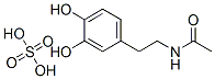 N-acetyldopamine-sulfate 结构式