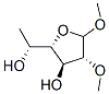 methyl 2-O-methylfucofuranoside 结构式