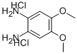 4,5-二甲氧基-1,2-苯二胺 结构式