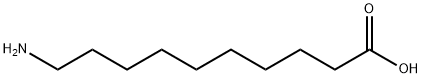 10-氨基正癸酸 结构式
