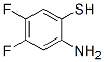 Benzenethiol, 2-amino-4,5-difluoro- (9CI) 结构式