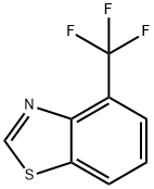 4-(三氟甲基)苯并[D]噻唑 结构式