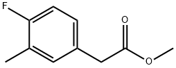 2-(4-氟-3-甲基苯基)乙酸甲酯 结构式