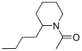 Piperidine,  1-acetyl-2-butyl-  (9CI) 结构式