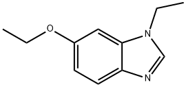 6-乙氧基-1-乙基-1H-苯并咪唑 结构式