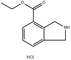 乙基异吲哚啉-4-羧酸盐酸盐 结构式
