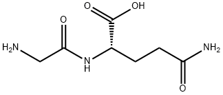 甘氨酰-L-谷氨酰胺一水合物 结构式