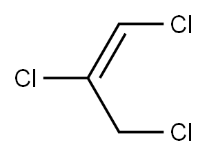 (1E)-1,2,3-Trichloro-1-propene 结构式