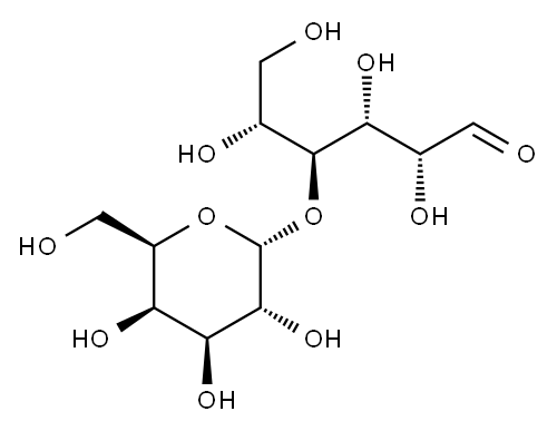 4-O-(A-D-氟代半乳糖)-D-半乳糖 结构式