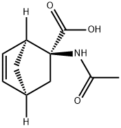 Bicyclo[2.2.1]hept-5-ene-2-carboxylic acid, 2-(acetylamino)-, (1S-endo)- (9CI) 结构式