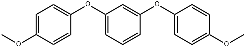 1,3-二(4-甲氧基苯氧基)苯 结构式