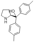 (S)-ALPHA,ALPHA-双(4-甲基苯基)-2-吡咯烷甲醇 结构式