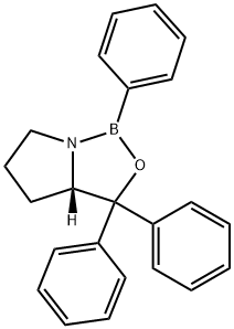 (S)-2-苯基-CBS-恶唑硼烷 结构式