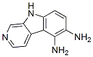 9H-Pyrido[3,4-b]indole-5,6-diamine 结构式