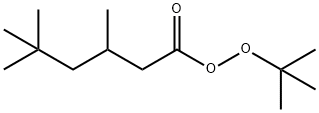 叔丁基过氧化-3,5,5-三甲基己酸酯 结构式