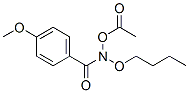 [butoxy-(4-methoxybenzoyl)amino] acetate 结构式