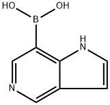 Boronic acid, B-1H-pyrrolo[3,2-c]pyridin-7-yl- 结构式