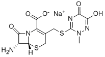 7-氨基头孢三嗪 结构式