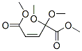 (Z)-4,4-Dimethoxy-2-pentenedioic acid dimethyl ester 结构式