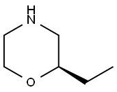 R-2-乙基吗啉 结构式