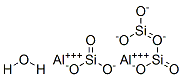 ALUMINUM SILICATE, MONOHYDRATE 结构式