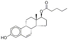 6-Dehydro Estradiol 17-Valerate 结构式