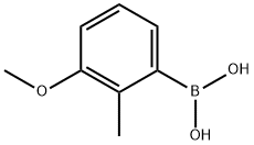 3-甲氧基-2-甲基苯硼酸 结构式