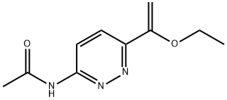 N-[6-(1-Ethoxy-vinyl)-pyridazin-3-yl]-acetaMide 结构式
