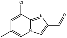 8-Chloro-6-Methyl-iMidazo[1,2-a]pyridine-2-carbaldehyde 结构式