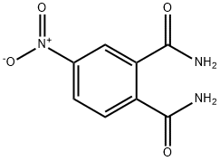 4-硝基邻苯二甲酰胺 结构式