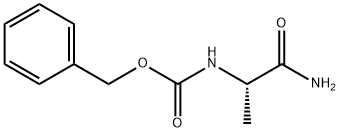 Z-L-丙氨酰胺 结构式