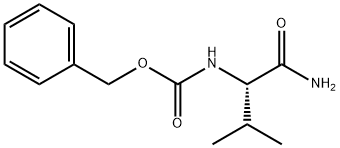 CBZ-L-缬氨酰胺 结构式