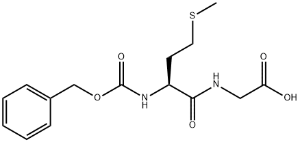 Z-MET-GLY-OH 结构式