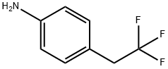 4(2,2,2-三氟乙基)苯胺 结构式
