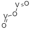 Vanadium(III) oxide 结构式