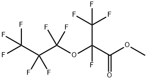 [全氟(2-甲基-3-氧杂己酸)]甲酯 结构式