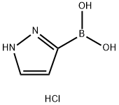 吡唑-3-硼酸盐酸盐 结构式