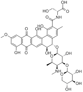 Pradimicin FA 1 结构式