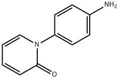1-(4-氨基苯基)-1H-吡啶-2-酮 结构式