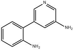 5-(2-氨基苯基)吡啶-3-胺 结构式