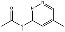 3-乙酰氨基-5-甲基哒嗪 结构式