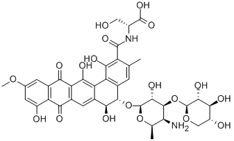 Pradimicin FA 2 结构式